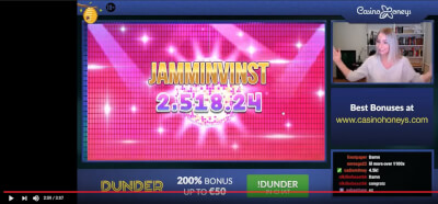 screenshot of jammin jars.